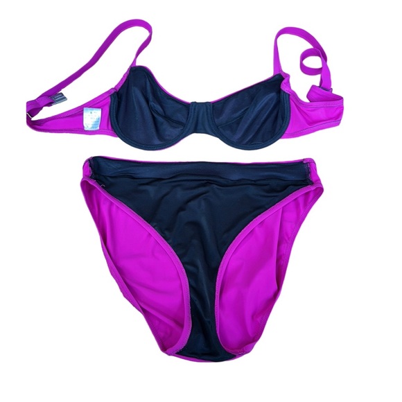 MARYAN MEHLHORN 2 pc swimsuit size 10 with La Perla coordinating coverup, EUC - Picture 7 of 16